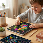 Magical Rainbow Scratch Paper