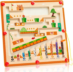 Montessori Magnetic Bead Maze