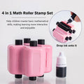Math Stamp – 4 in 1 Roller Stamp for Kids