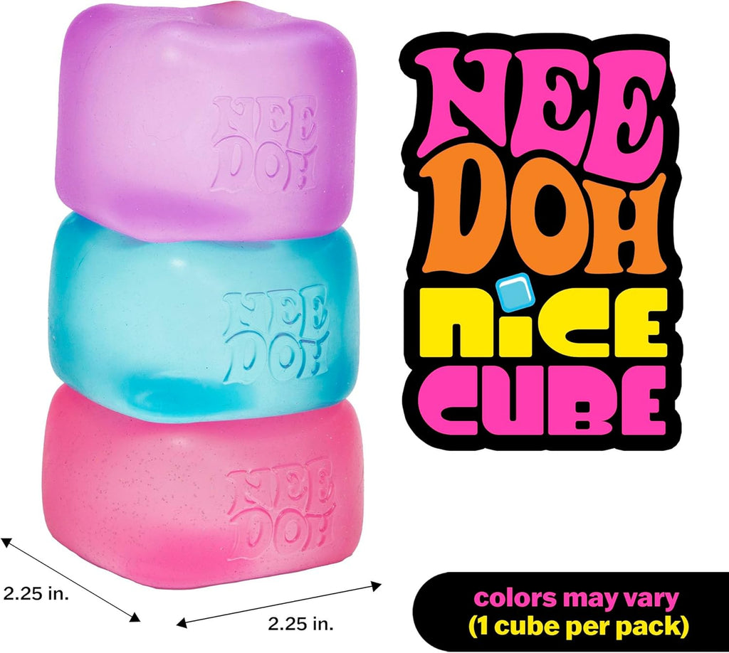 Nee Doh Nice Cube – Sensory Squeeze Stress Toy