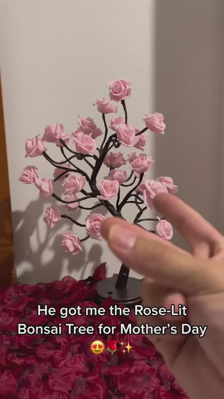 Forever Rose Tree Lamp