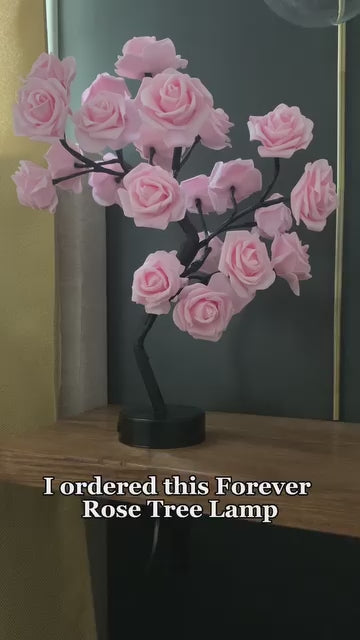 Forever Rose Tree Lamp