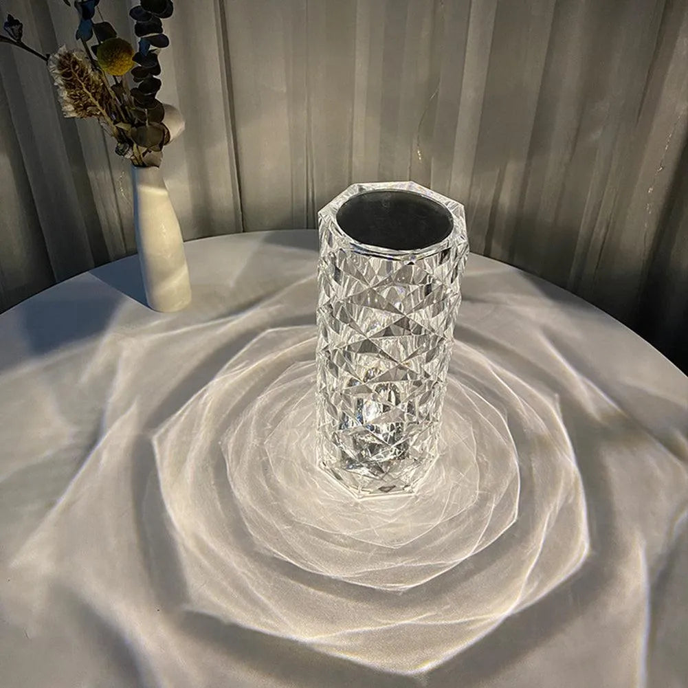 Crystal Diamond LED Table Lamp