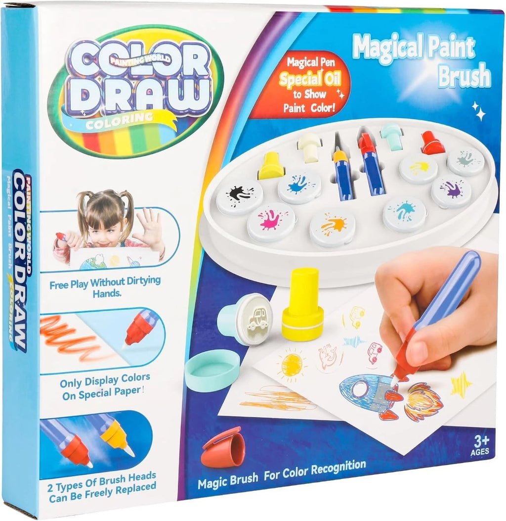 Color-Changing Magic Brush Kids Painting Set