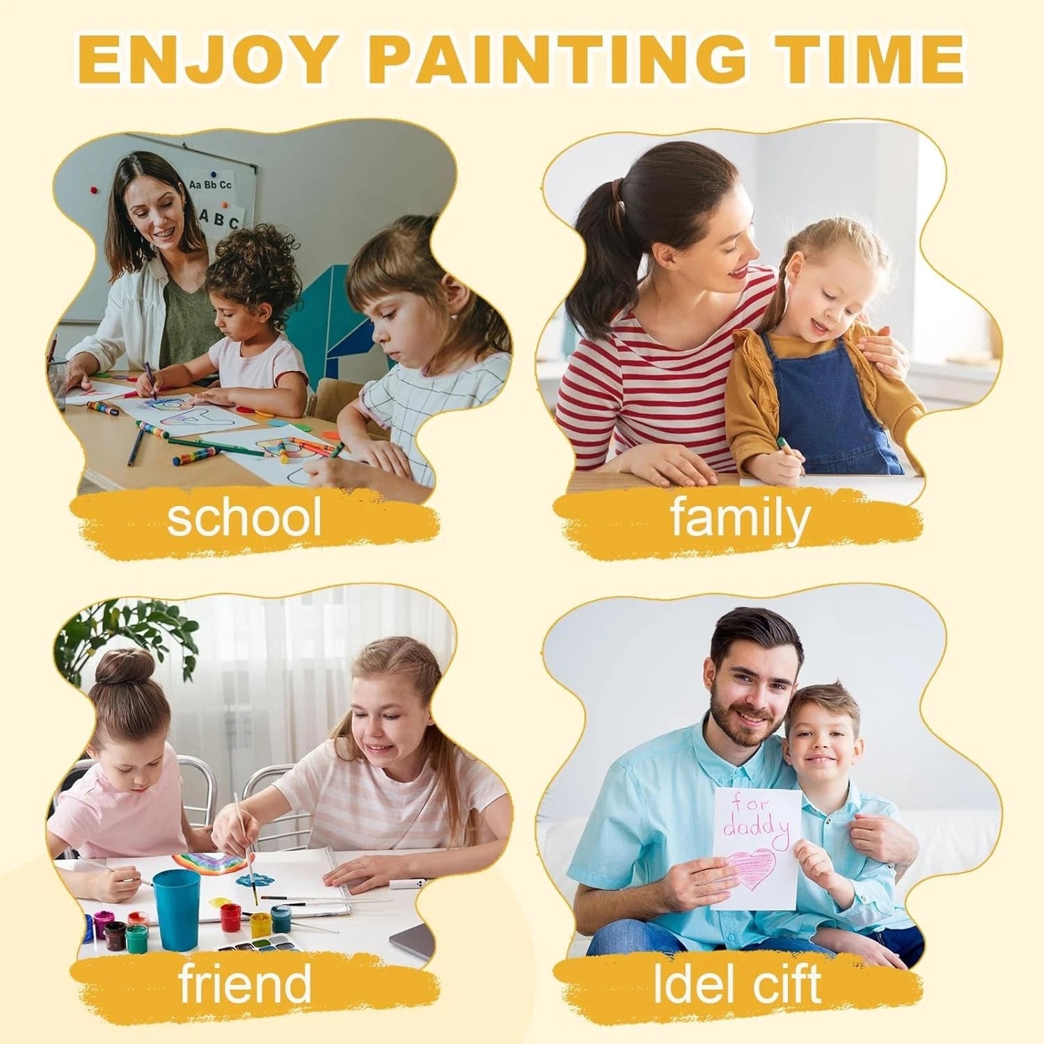 Color-Changing Magic Brush Kids Painting Set
