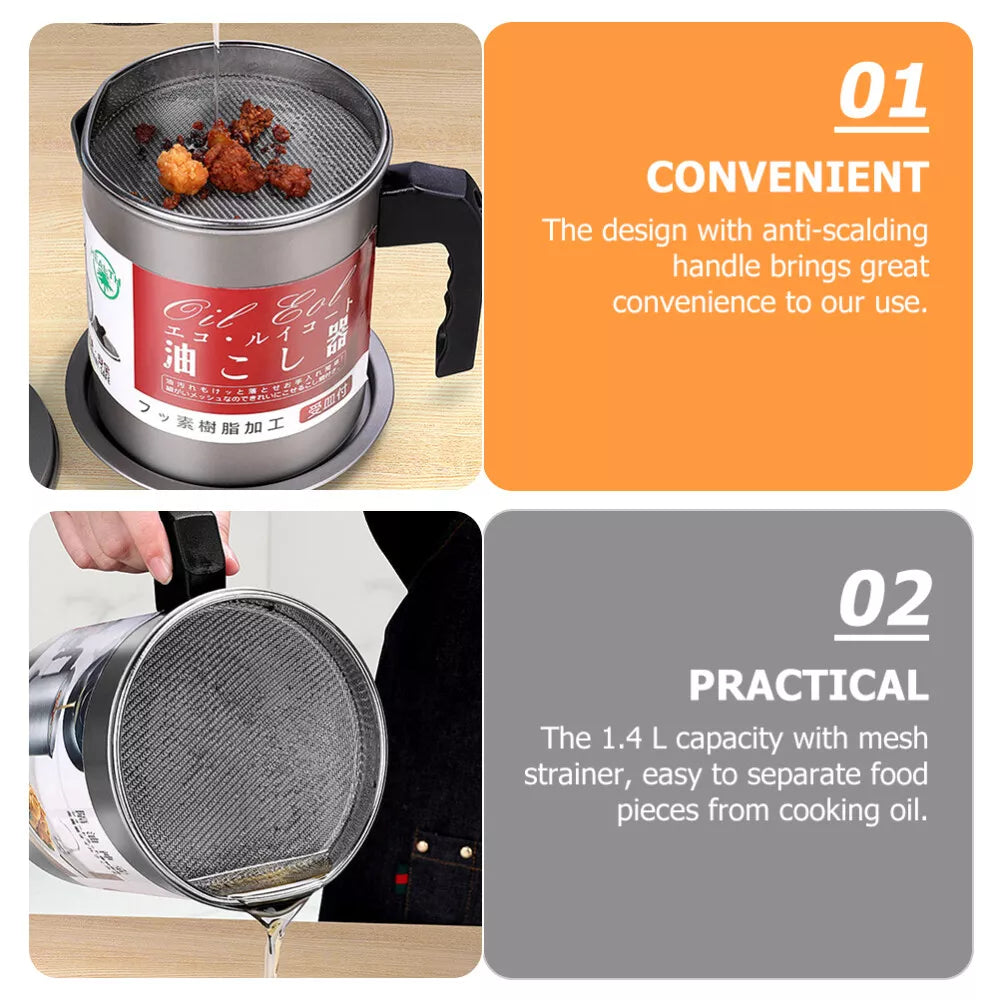 Oil Strainer Pot