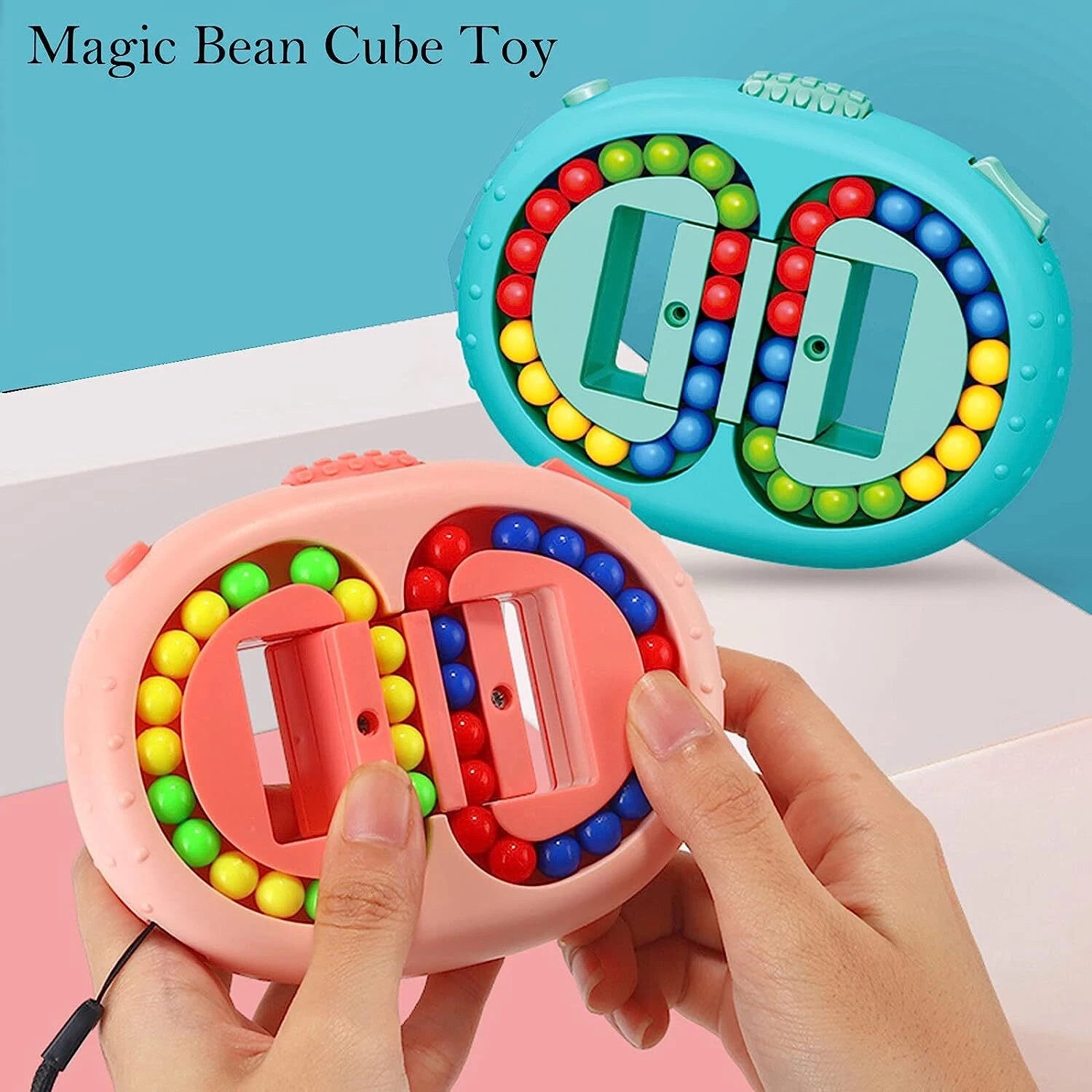 Rotating Magic Bean Cube