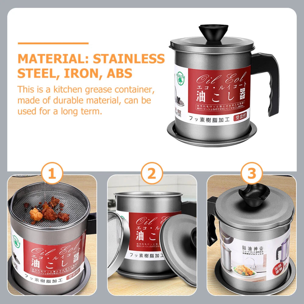 Oil Strainer Pot