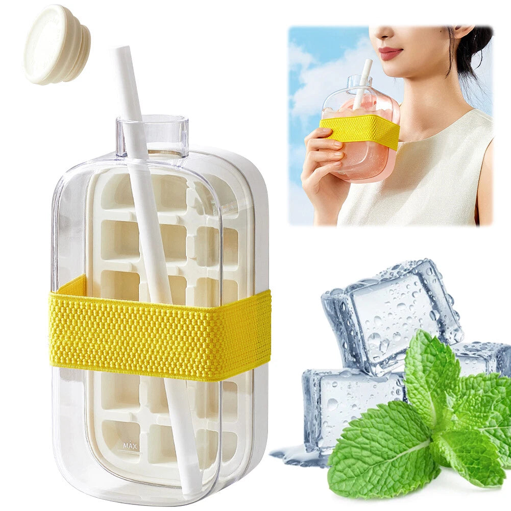 Ice Mold Cooler Bottle 800ml