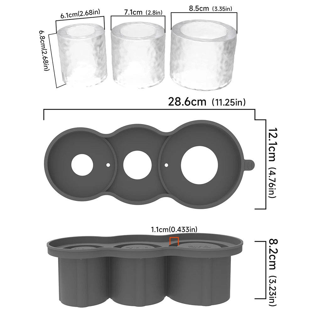 Tumbler Ice Cube Tray