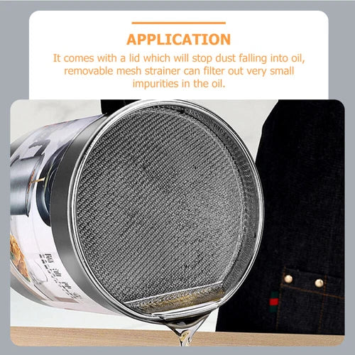 Oil Strainer Pot