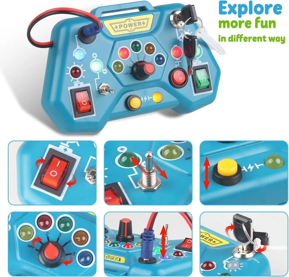 Busy Board Switch Light Game