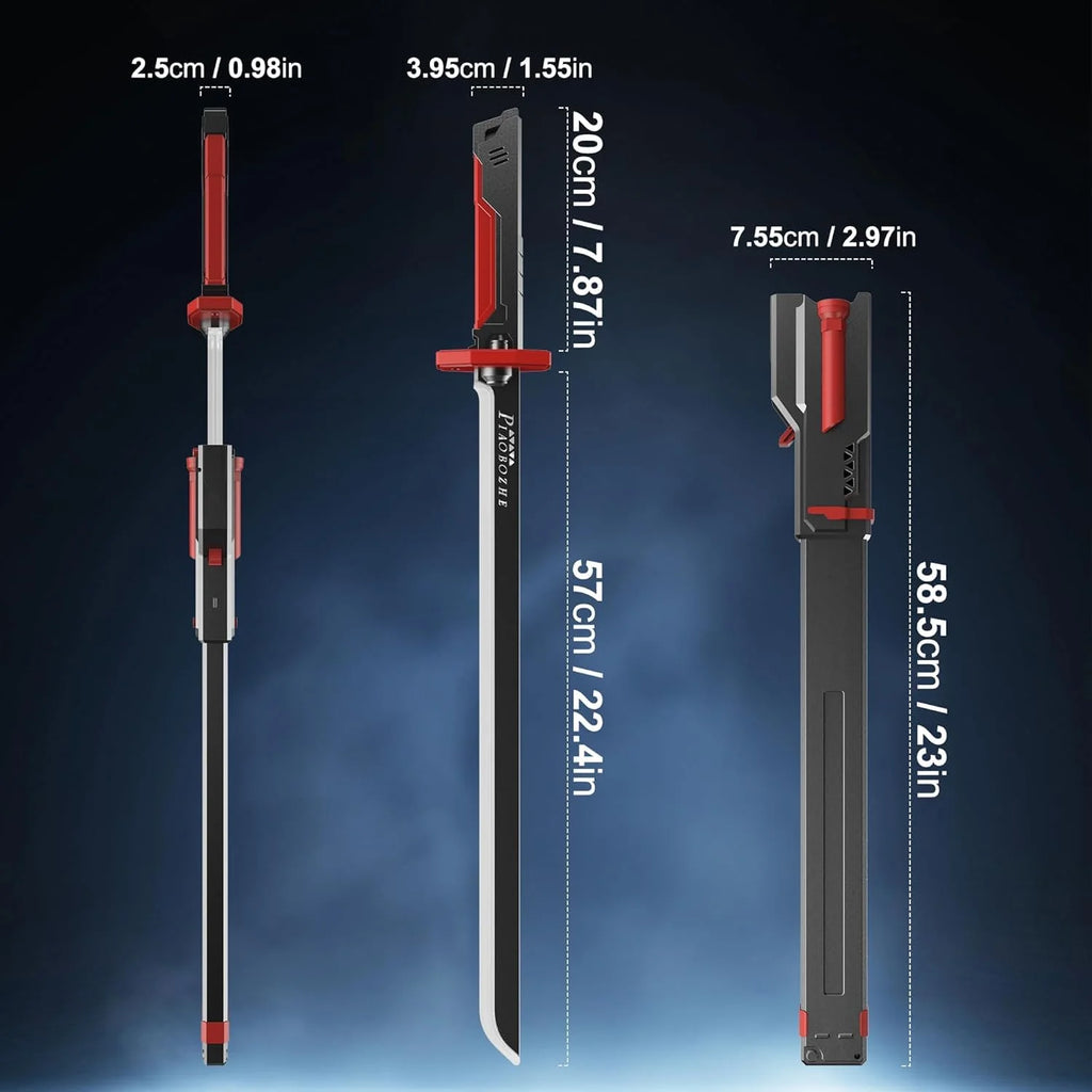 SparkBlade — LED Battle Sword with Smoke & Sound Effects