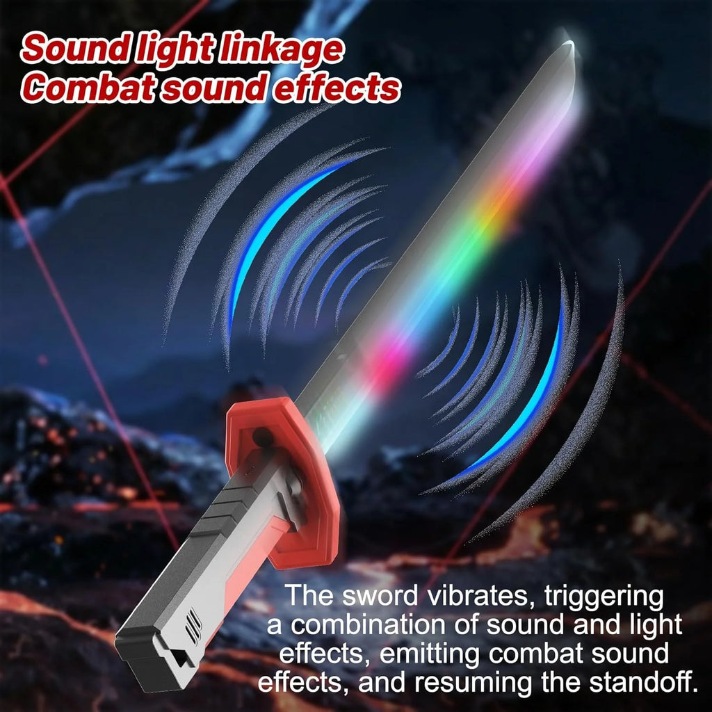 SparkBlade — LED Battle Sword with Smoke & Sound Effects