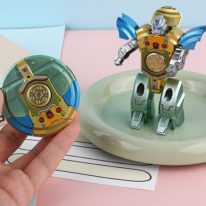 2-in-1 Transformable Fidget Spinner Toy