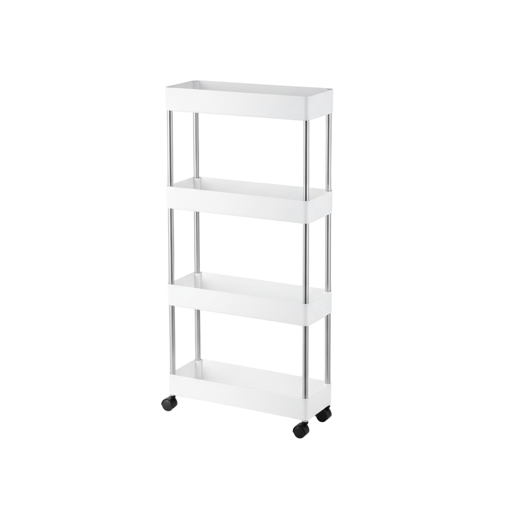 4-Tier Slim Storage Cart