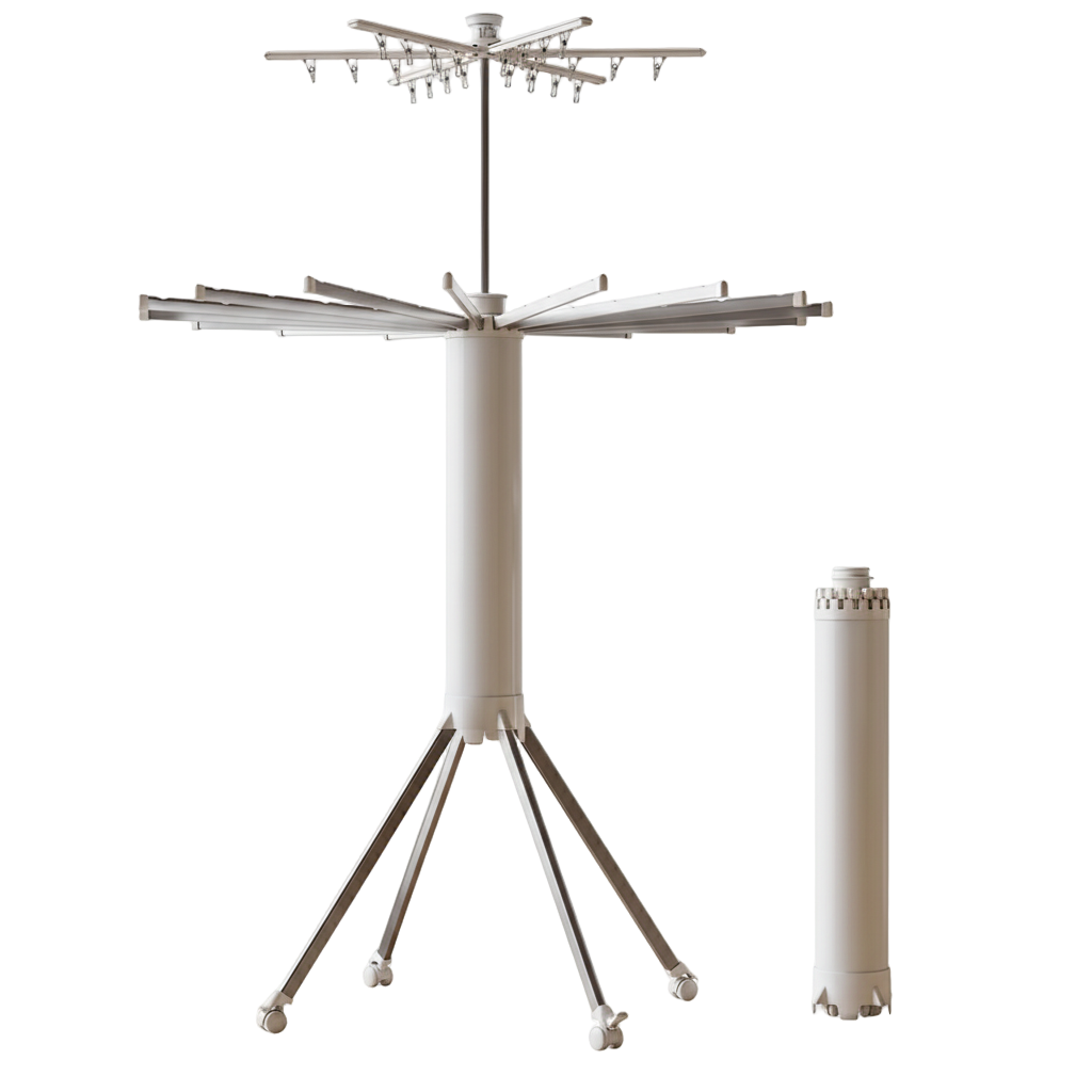 Octopus Cylinder Clothes Drying Rack